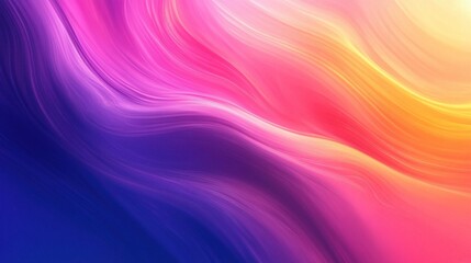 Fototapeta premium Abstract colorful wavy lines