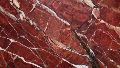 Fototapeta premium decorative granite stone for floor and wall red marble texture abstract natural background