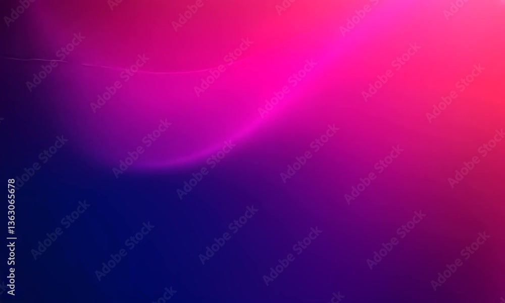 Wall mural abstract gradient background with smooth color transition from pink to blue