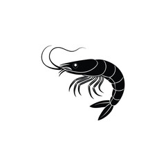 shrimp icon  vector illustration