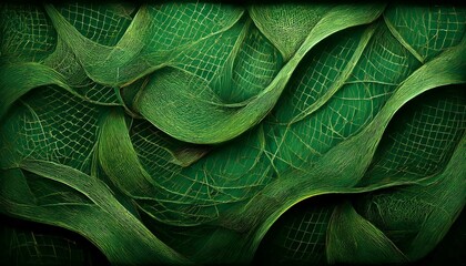 Obraz premium green netted background grungy