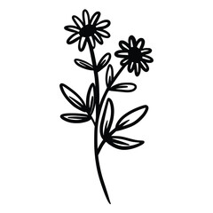 Flower Icon Vector Design