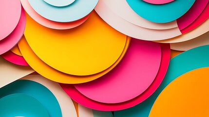 Colorful Overlapping Circles Abstract. (30)