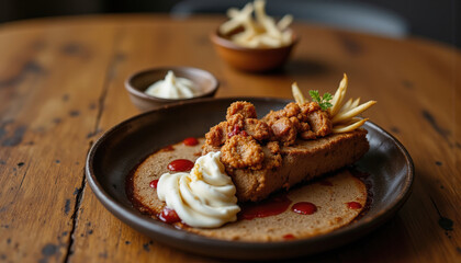 As word of the chef's extraordinary creations spread, his restaurant became the talk of the town
