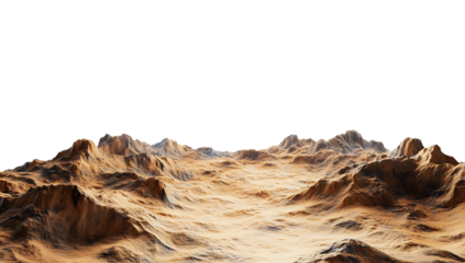 A desolate landscape with rocky terrain and a dark, ominous sky above it all