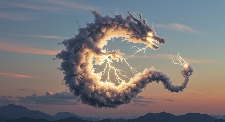 dragon fly in the sky