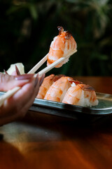  Traditional Japanese Cuisine with Sushi and Sashimi
