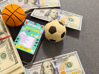  bets gambling mobile application on phone. 