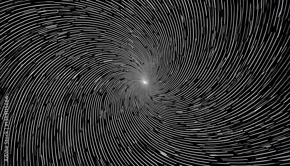 Poster dynamic swirling patterns abstract art digital artwork high-contrast conceptual design visual repres