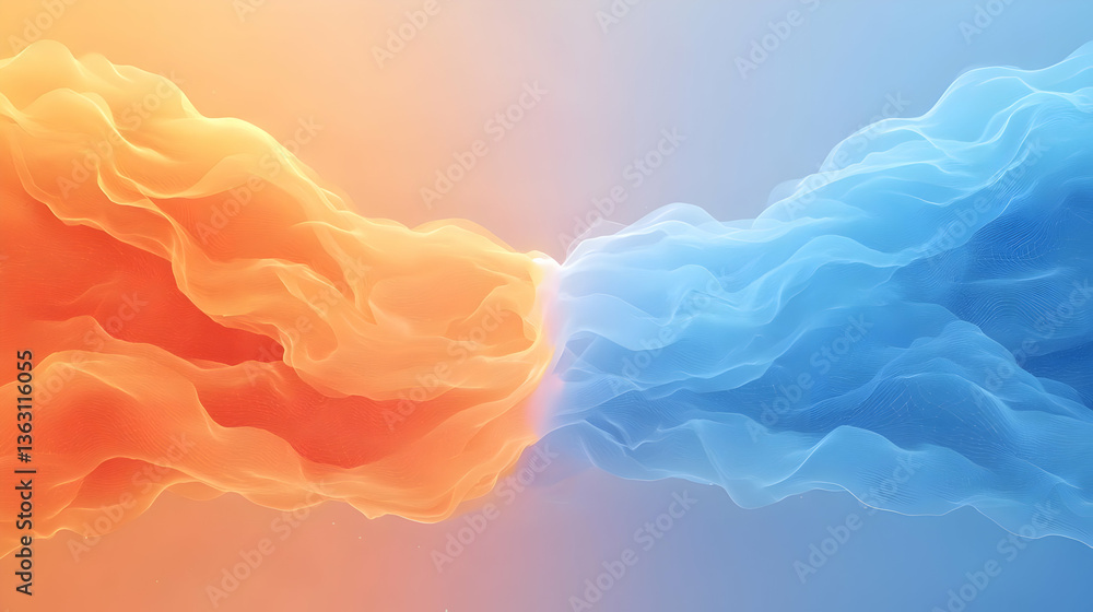 Aufkleber dynamic split screen visuals showcasing real vs pro concepts
