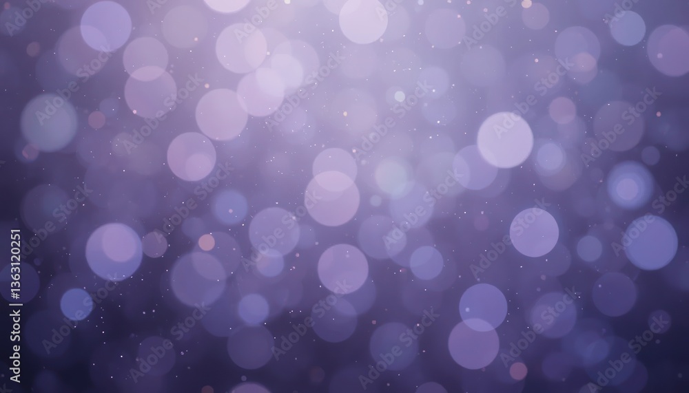 Aufkleber creating stunning visuals with purple bokeh effects digital art abstract background soft focus aesth