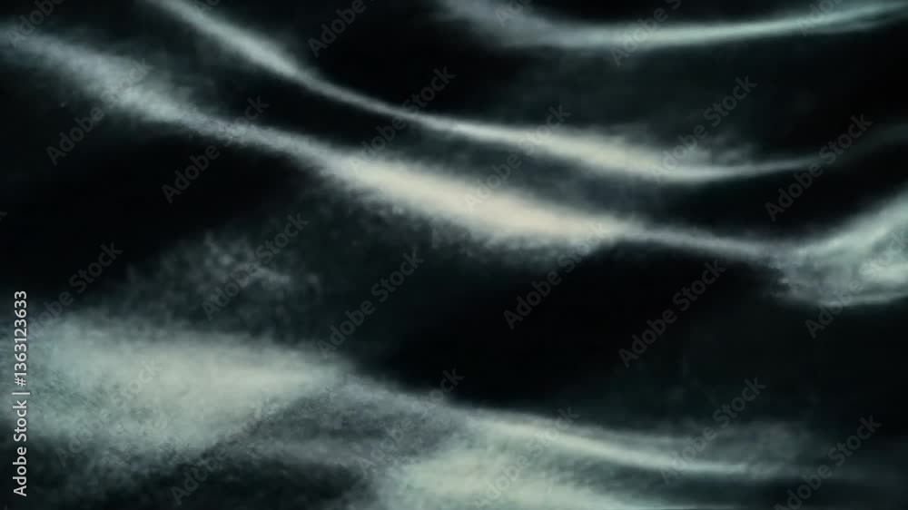 Poster dramatic dark waves: captivating and artistic image of abstract dark wave movement, with soft highli