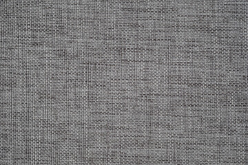 Grey cotton fabric texture background.