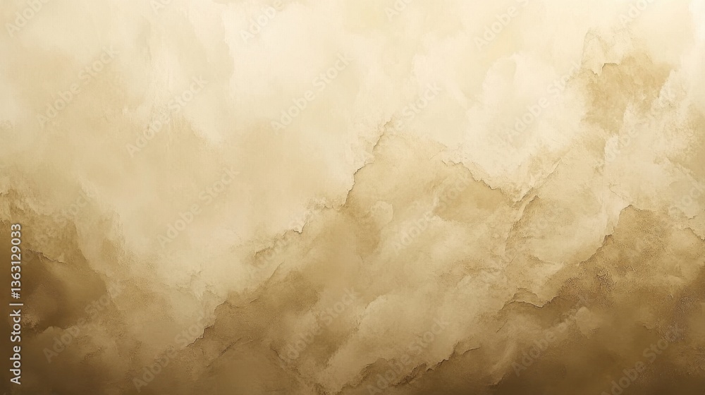 Poster abstract earth tone watercolor background with soft gradient and textured surface for design project