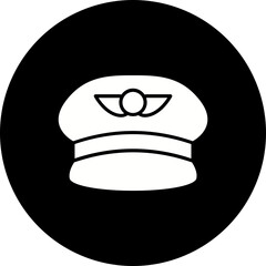 Pilot hat Icon