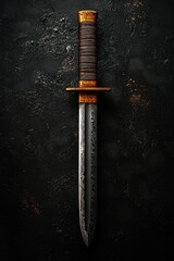 Ancient Japanese Dagger: A Masterpiece of Forged Steel