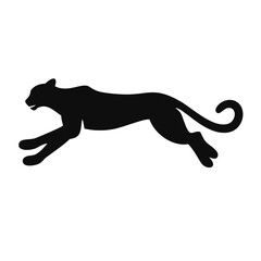 cheetah vinyl ready vector illustration