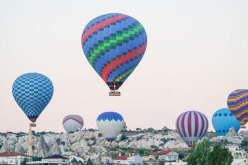 Hot Air Balloons in Cappadocia, Nevsehir, Turkiye