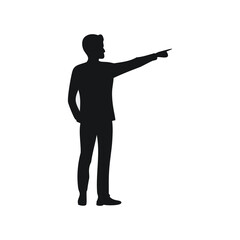 business man silhouette