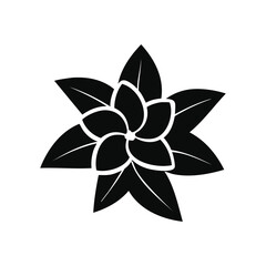 abstract flower logo