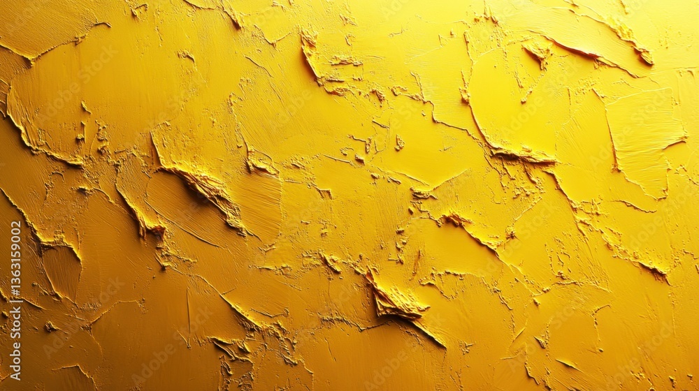 Poster textured golden surface with light effects creating depth and visual interest for artistic backgroun