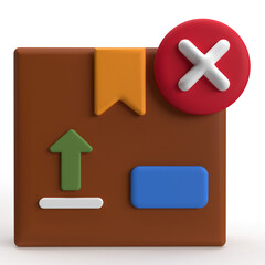 Fototapeta premium reject parcel