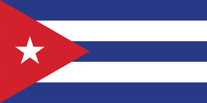 Cuba Flag Vector Clipart Illustration – High-Quality Digital Design for National Symbol, Cuba Heritage, and Flag Representation