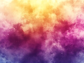 Colorful Space Cloudscape.