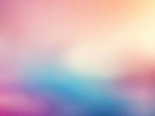 Obraz premium Soft gradient background blending peach and pink hues, digital art