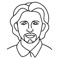 Portraits Drawing Line Art