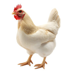 Fototapeta premium White Hen - Transparent PNG