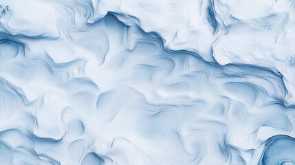 Naklejka premium Abstract Blue Wave Composition Fluid Digital Art