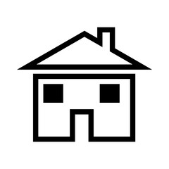 house icon on white background