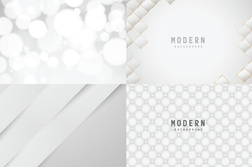 Modern White Backgrounds