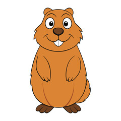 The groundhog is a burrowing rodent native to North America, known for its weather prediction folklore. It hibernates in winter and is famous for Groundhog Day on February 2.