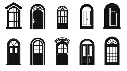 Arch top door and window designs, home improvement guide