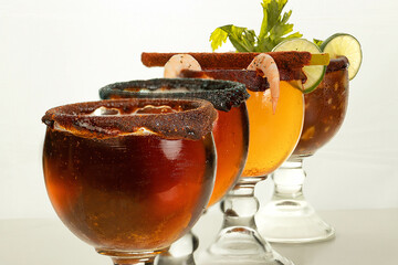 mixed beer presentation with different topics 