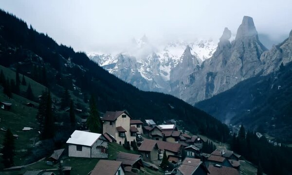 The village of karasun is located in the mountains of karasun