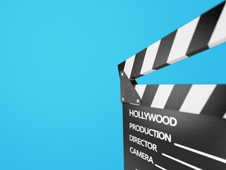 Obraz premium Classic retro Film Clapperboard, Cinema Symbol