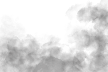 "Floating White Fog on Transparent Background – Mist, Smoke, and Haze Effect"