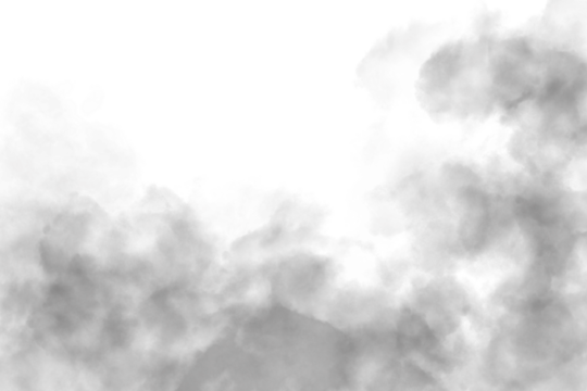 "Floating White Fog on Transparent Background – Mist, Smoke, and Haze Effect"