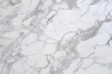 Obraz premium White carrara statuario marble texture background, calacatta glossy marbel the texture appears glossy and elegant, with subtle veins and variations 