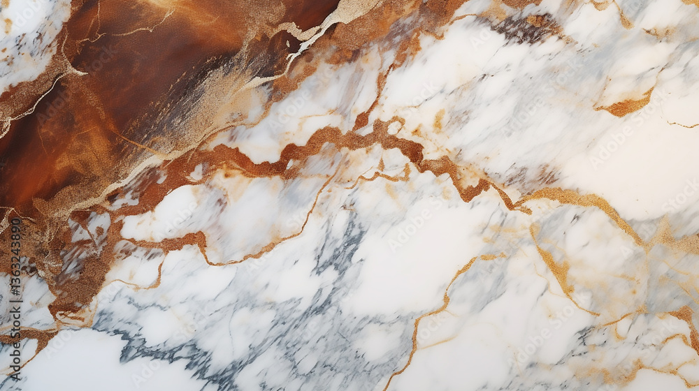 Canvas Prints luxurious stone background white and grey marble texture with high resolution.