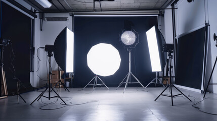 Naklejka premium photo studio shot