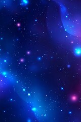 Fototapeta premium Cosmic tapestry backdrop with shimmering celestial elements and particles