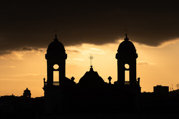 Atardecer en Catania, Sicilia