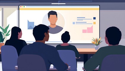 business meeting at the office