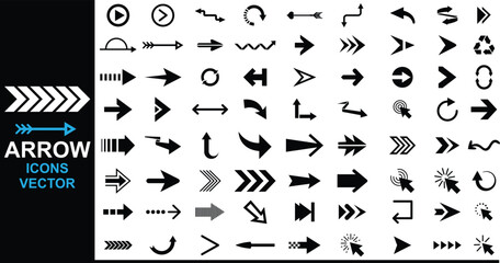 Arrow Vector Art Symbols, arrow Vector Design Icons, Arrow Vector Illustration, Arrow Vector Drawing.