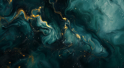 Abstract Blue Water Texture with Waves and Ocean Theme