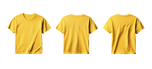 Mustard Yellow Blank T-Shirts